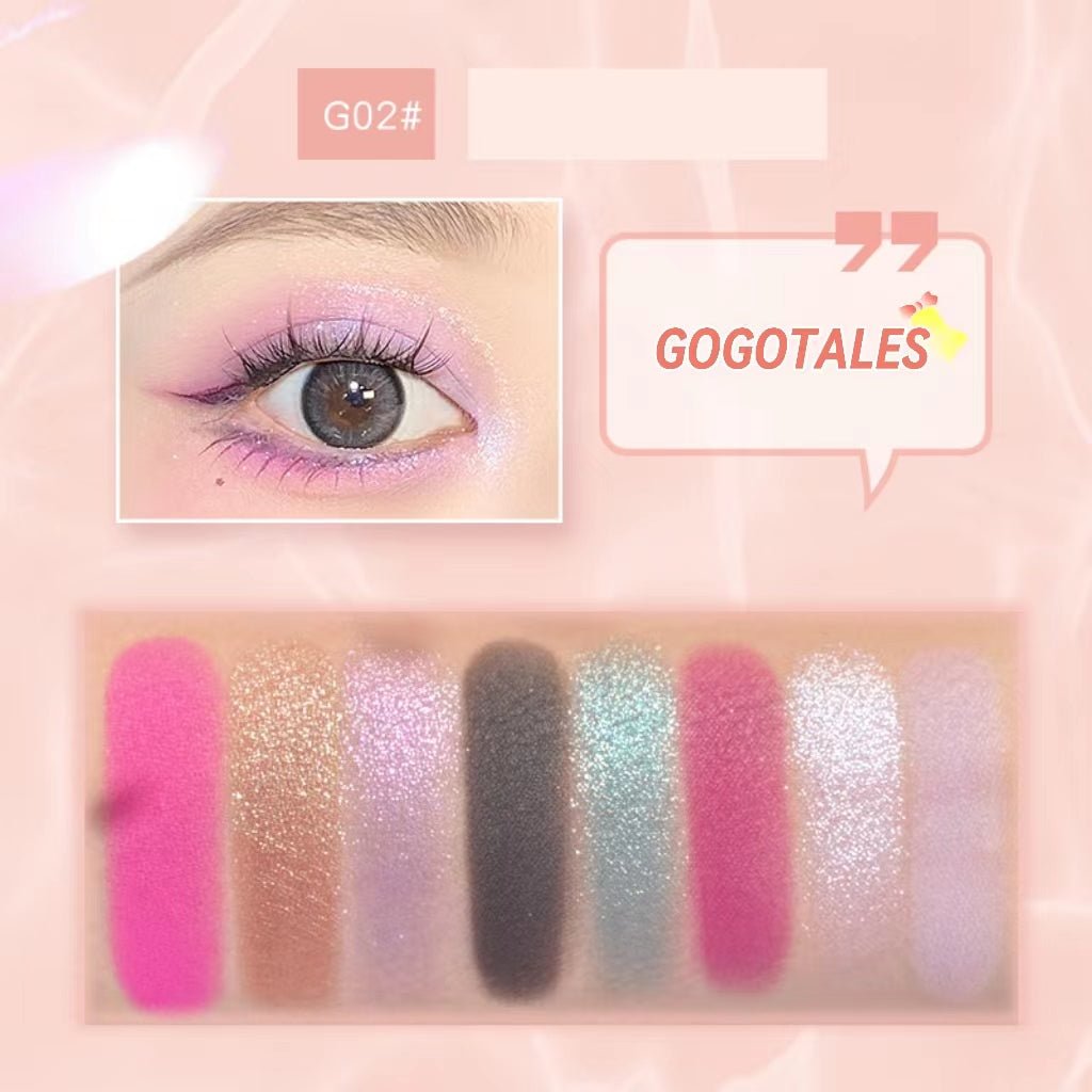 GOGOTALES 8 Color Eye Shadow Palette - GOGOTALES眼影