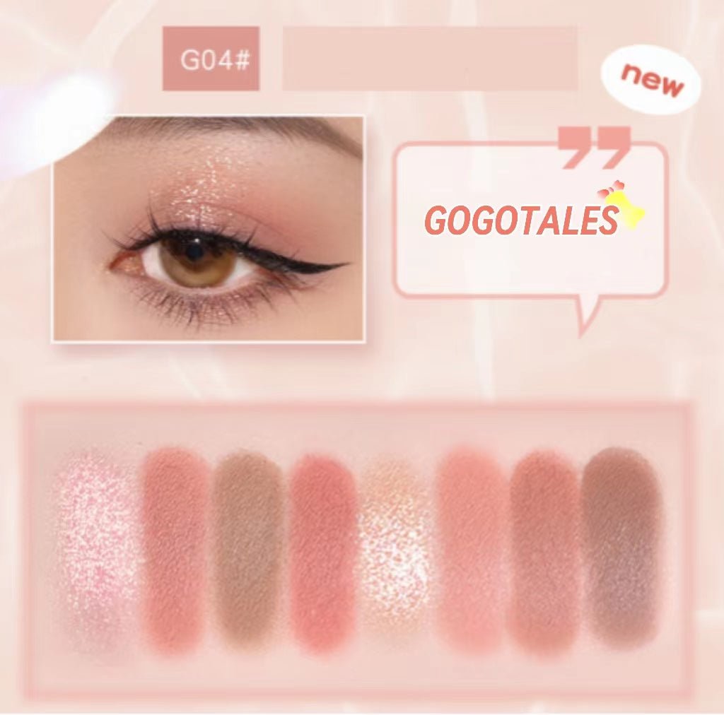 GOGOTALES 8 Color Eye Shadow Palette - GOGOTALES眼影