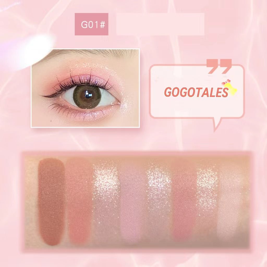 GOGOTALES 8 Color Eye Shadow Palette - GOGOTALES眼影