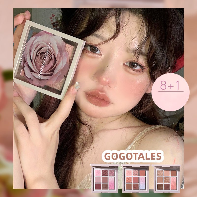 GOGOTALES Cloud Rose Eyeshadow Palette - GOGOTALES粉底/遮瑕膏