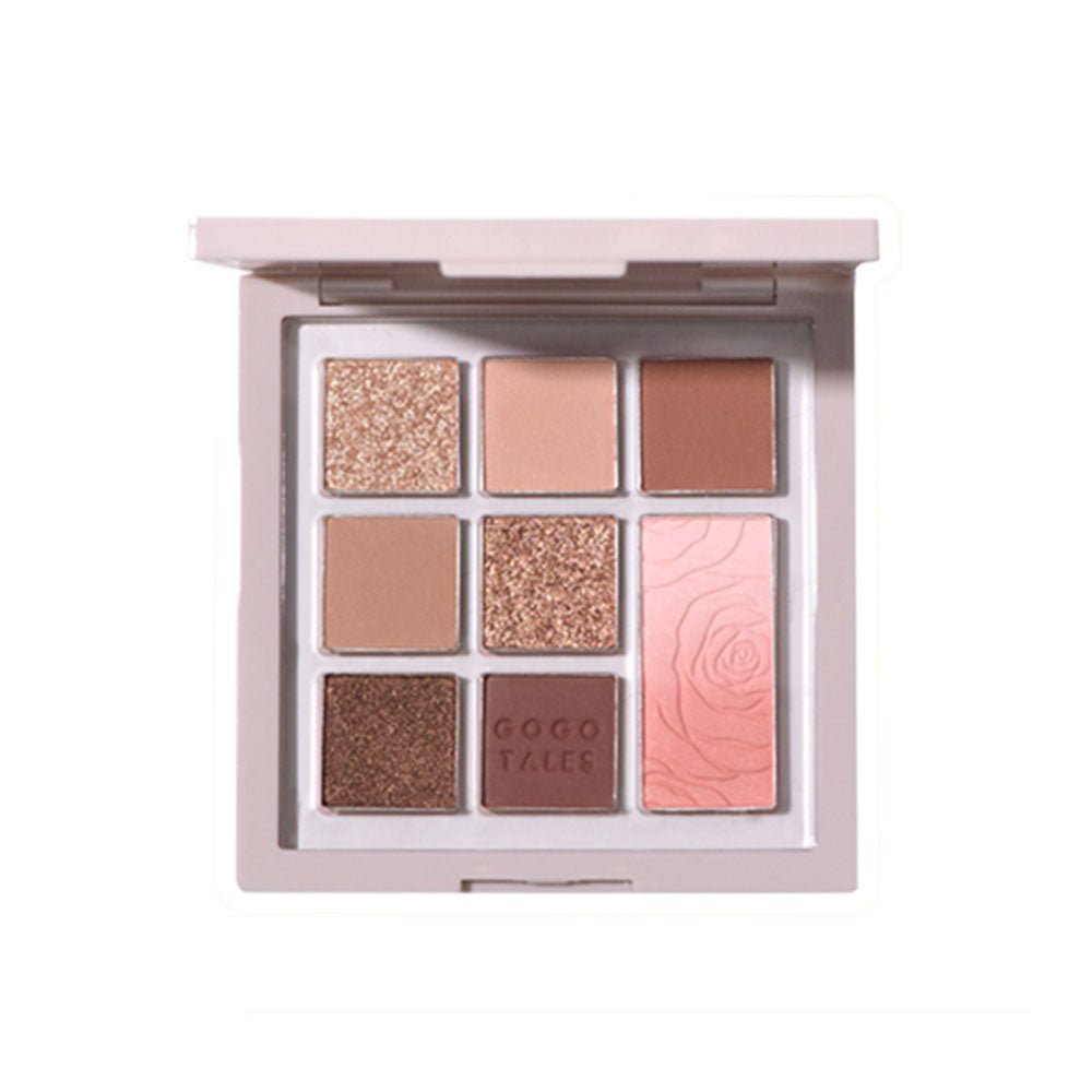 GOGOTALES Cloud Rose Eyeshadow Palette - GOGOTALES粉底/遮瑕膏