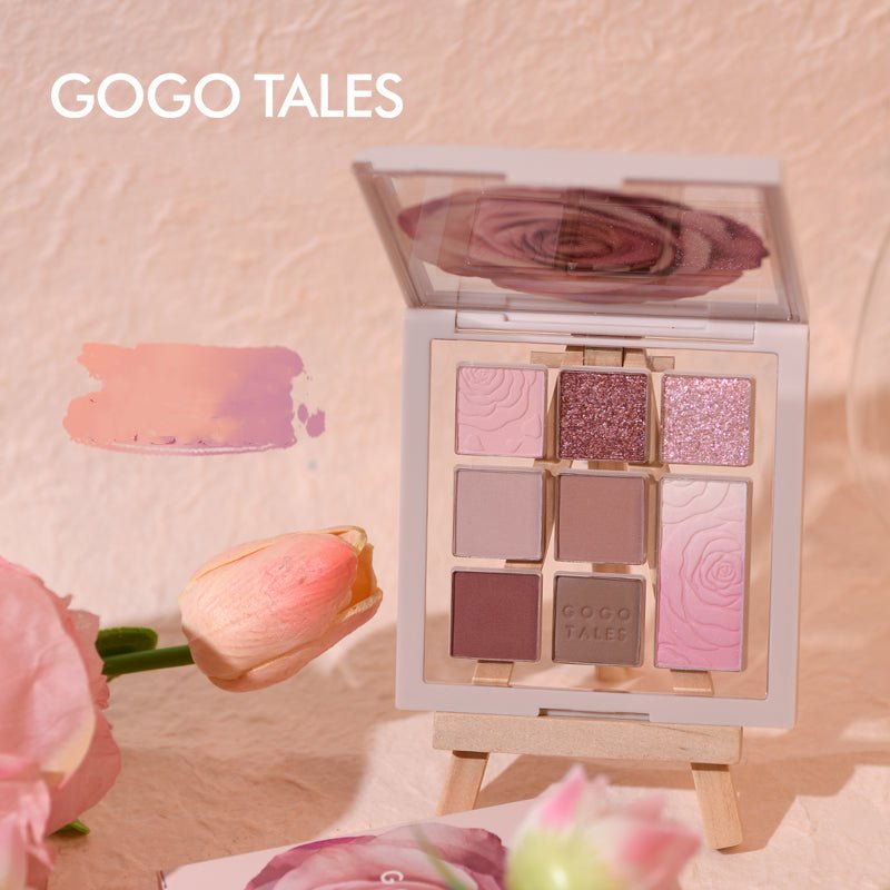 GOGOTALES Cloud Rose Eyeshadow Palette - GOGOTALES粉底/遮瑕膏