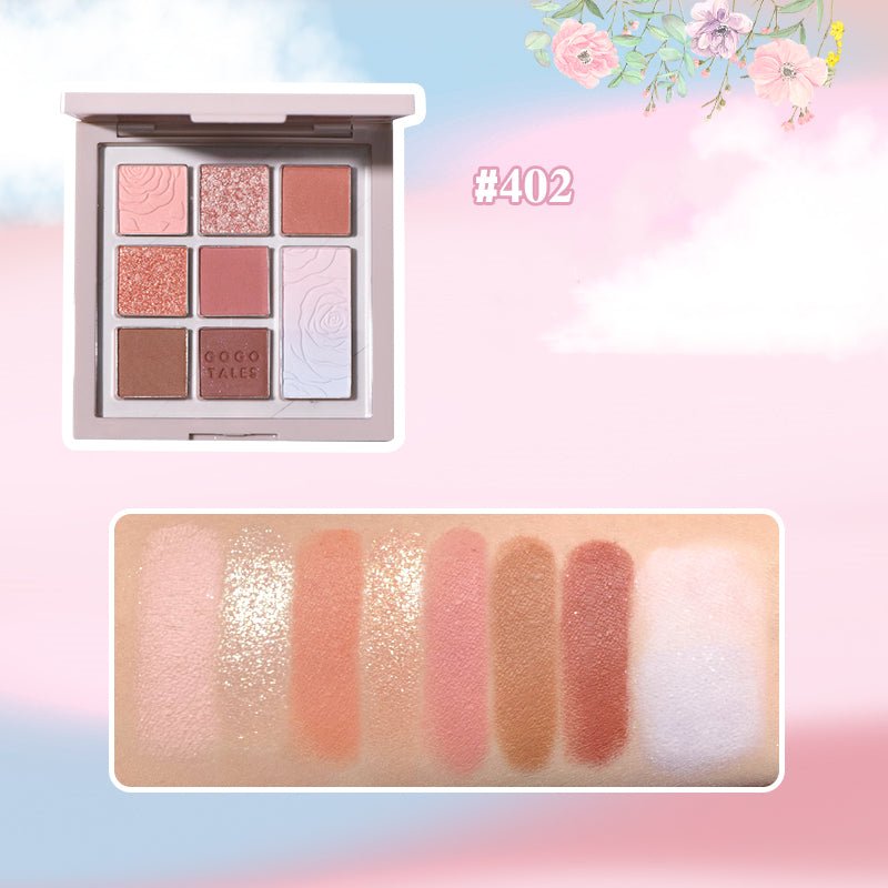 GOGOTALES Cloud Rose Eyeshadow Palette - GOGOTALES粉底/遮瑕膏