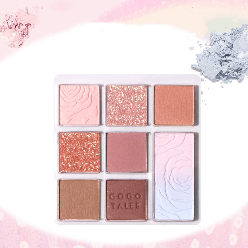 GOGOTALES Cloud Rose Eyeshadow Palette - GOGOTALES粉底/遮瑕膏