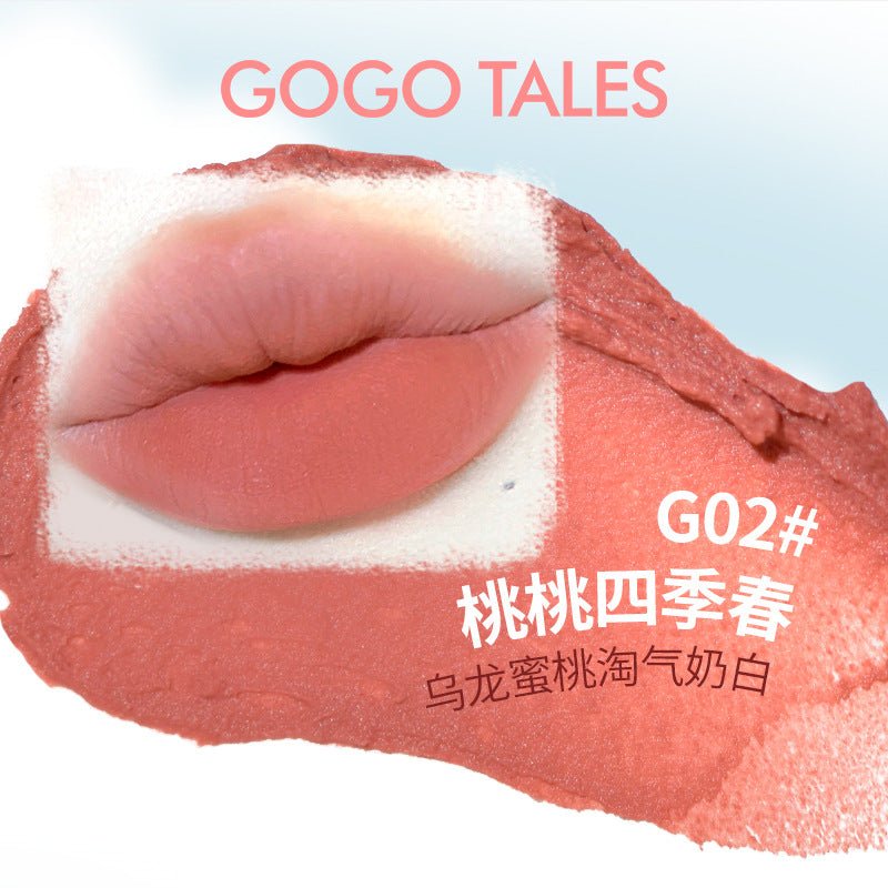 GOGOTALES Clouds Longwear Lip Mud - GOGOTALES唇釉