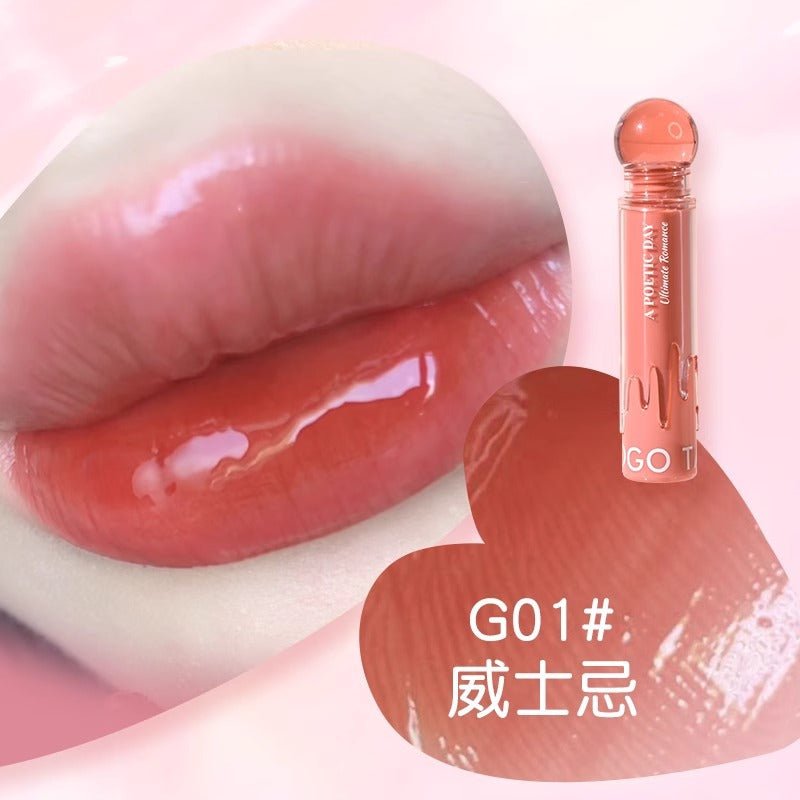 GOGOTALES Crystal - Clear Lip Gloss for a Refreshing Look - GOGOTALES唇釉