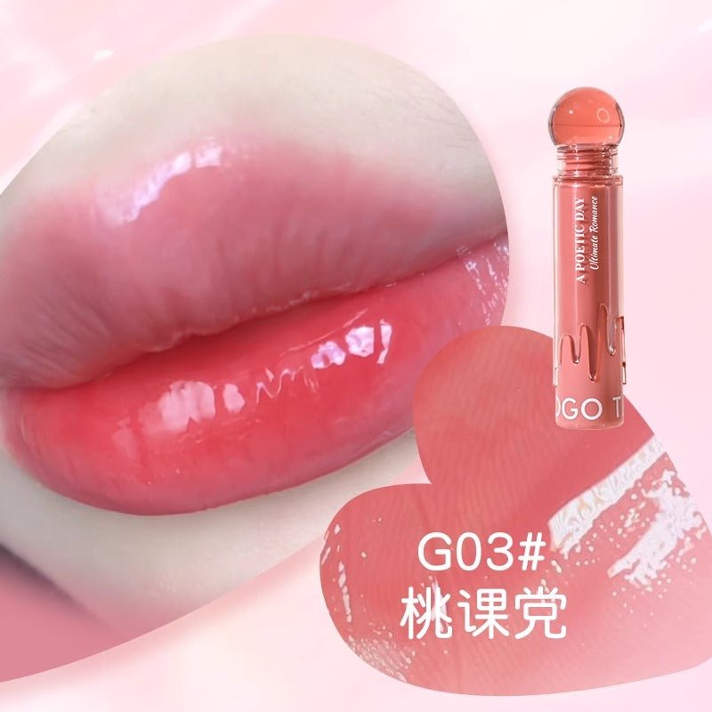 GOGOTALES Crystal - Clear Lip Gloss for a Refreshing Look - GOGOTALES唇釉