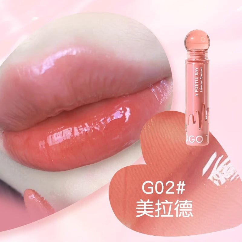 GOGOTALES Crystal - Clear Lip Gloss for a Refreshing Look - GOGOTALES唇釉