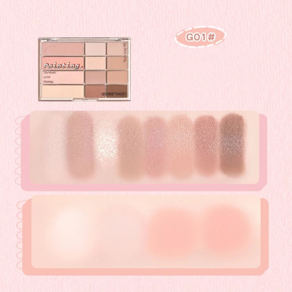 GOGOTALES Eye Shadow And Blush Palette - GOGOTALES眼影