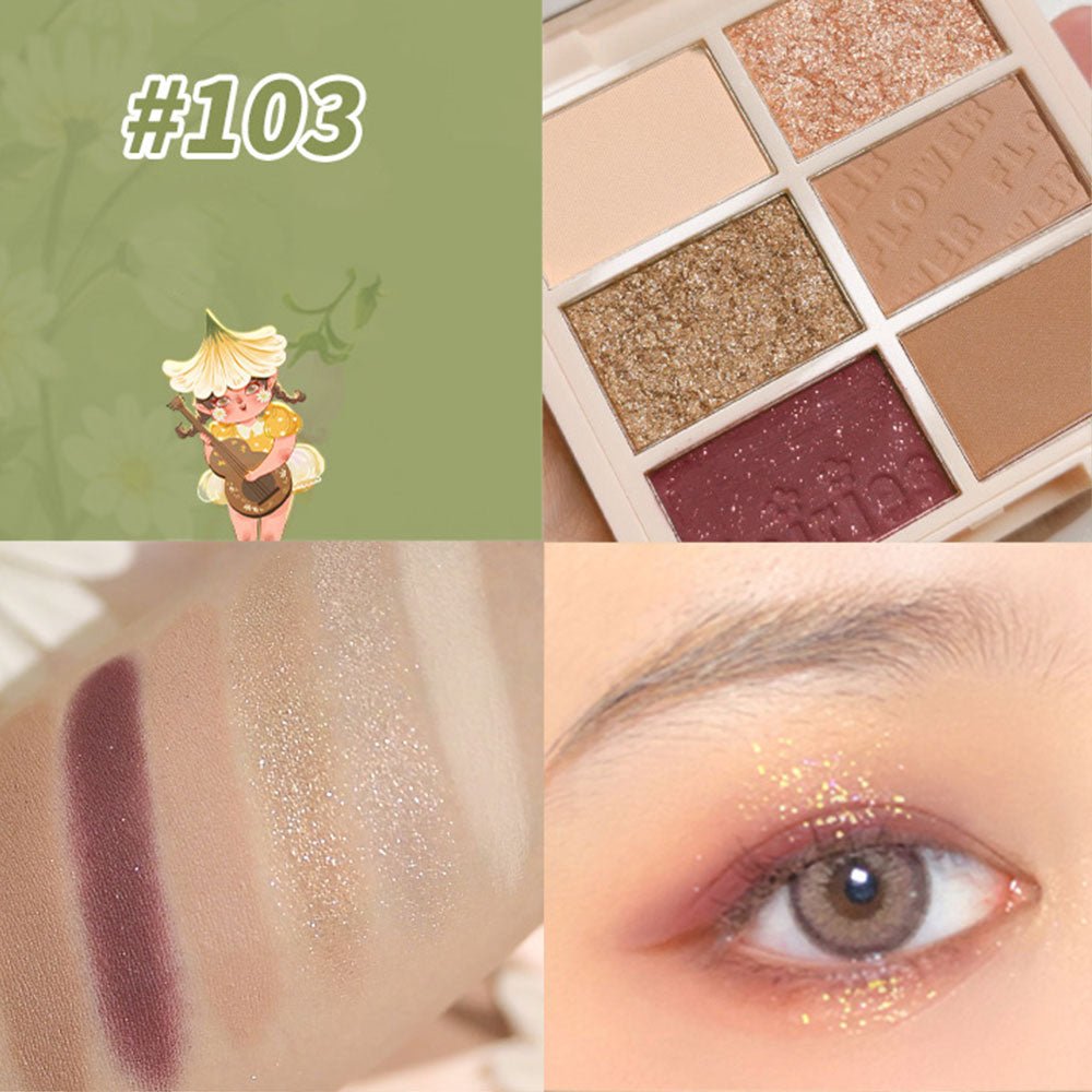 GOGOTALES Eyeshadow Palette Summer Matte Pearlescent - GOGOTALES眼影