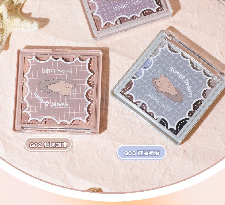 GOGOTALES Fairy Tale House Eyeshadow Palette - Soft & Bold Colors - GOGOTALES眼影