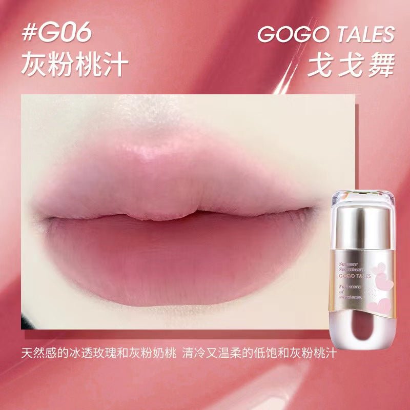 GOGOTALES Feather - Light Mist Lip Glaze for Soft, Natural Lips - GOGOTALES唇釉