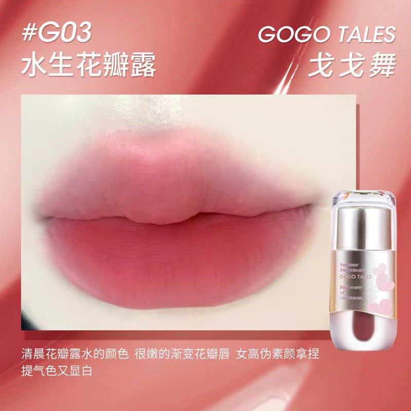 GOGOTALES Feather - Light Mist Lip Glaze for Soft, Natural Lips - GOGOTALES唇釉