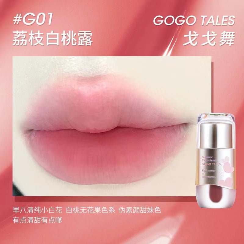 GOGOTALES Feather - Light Mist Lip Glaze for Soft, Natural Lips - GOGOTALES唇釉