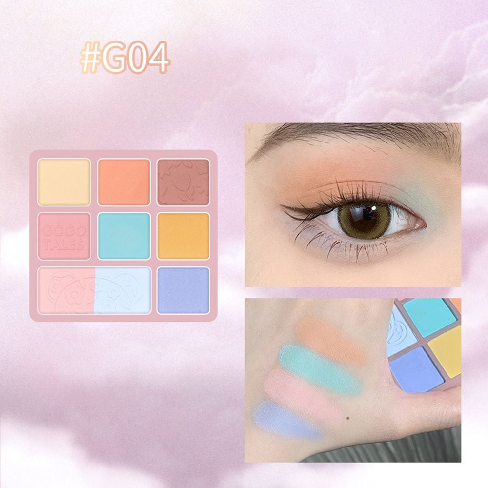 GOGOTALES Garden Bear Eyeshadow Plate - GOGOTALES眼影