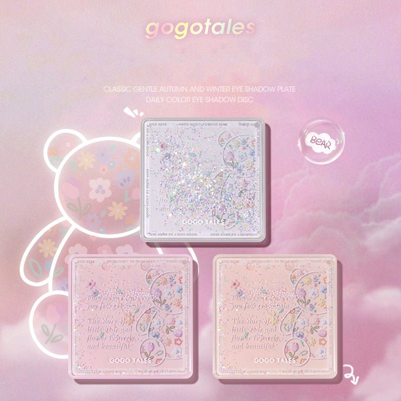 GOGOTALES Garden Bear Eyeshadow Plate - GOGOTALES眼影