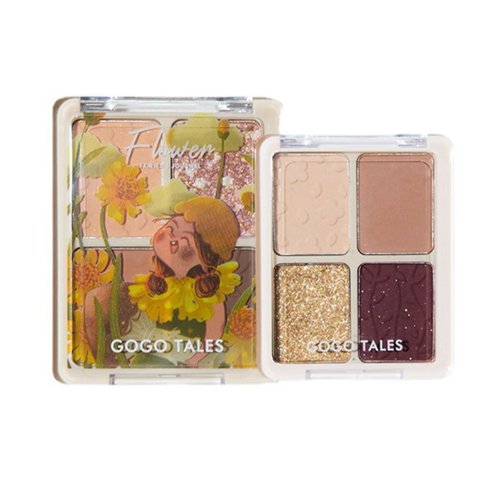 GOGOTALES Garden Eyeshadow Palette Glitter - GOGOTALES眼影