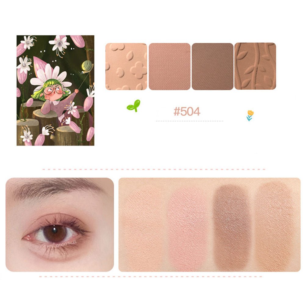 GOGOTALES Garden Eyeshadow Palette Glitter - GOGOTALES眼影