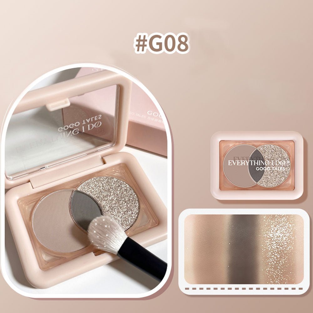 GOGOTALES Glitter Eyeshadow Palette - GOGOTALES眼影