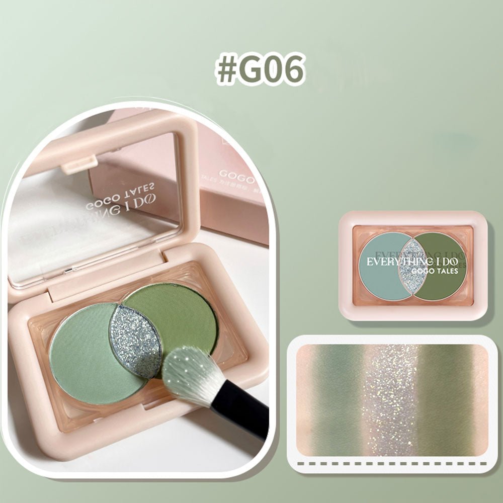 GOGOTALES Glitter Eyeshadow Palette - GOGOTALES眼影