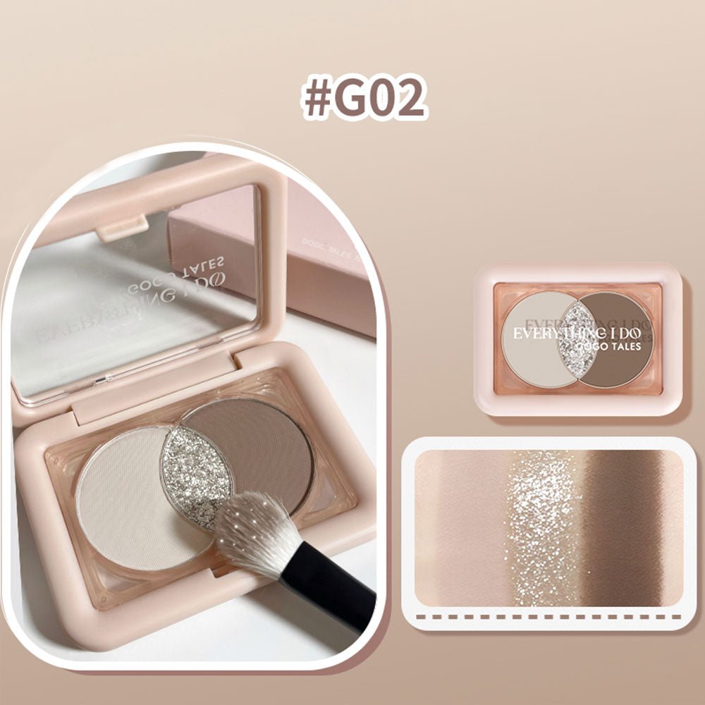 GOGOTALES Glitter Eyeshadow Palette - GOGOTALES眼影