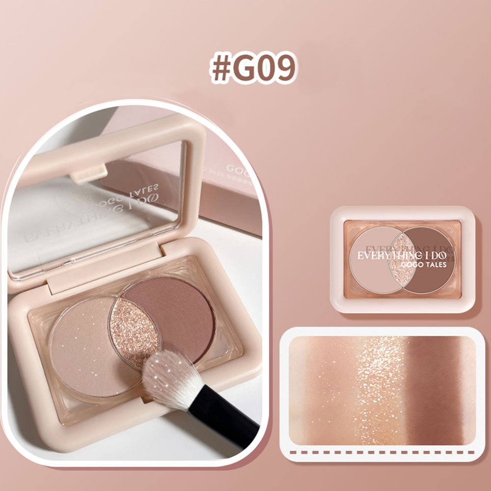 GOGOTALES Glitter Eyeshadow Palette - GOGOTALES眼影