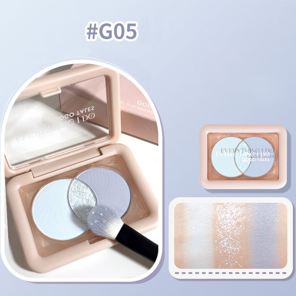 GOGOTALES Glitter Eyeshadow Palette - GOGOTALES眼影