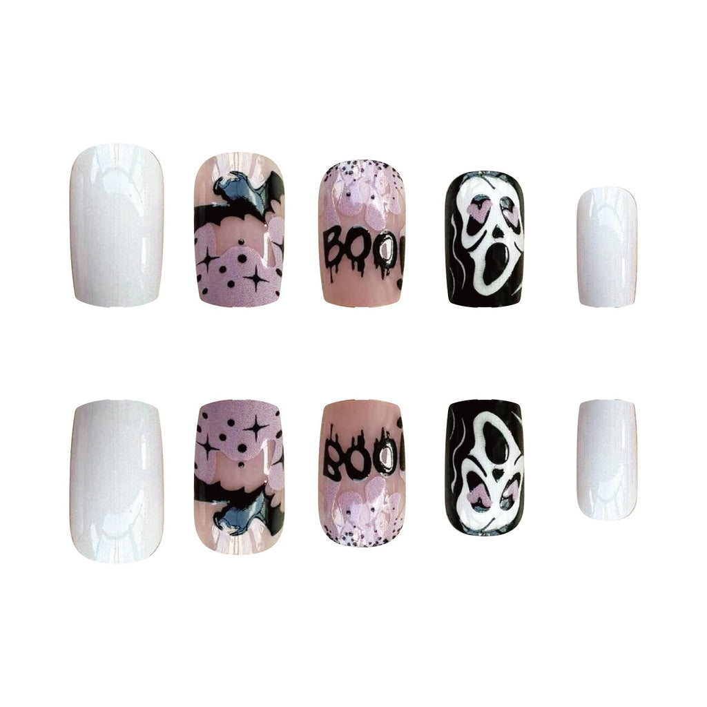 GOGOTALES Halloween Ghost Bat Presson Nails - GOGOTALESPresson nails