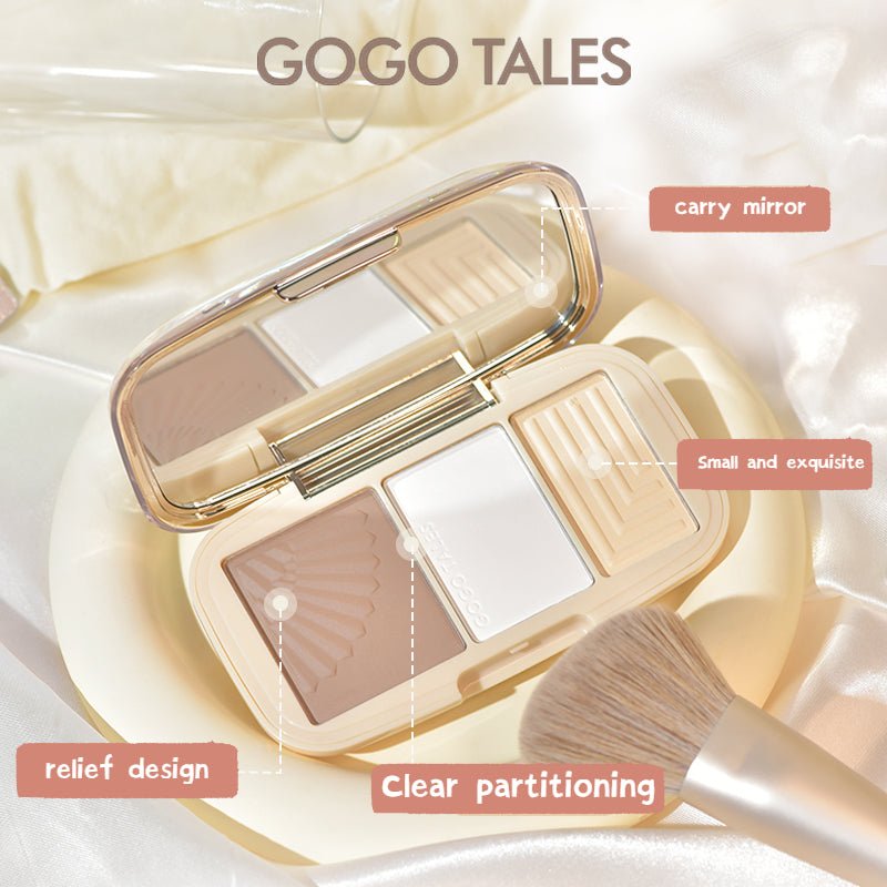 GOGOTALES Light & Shadow Soft Focus Contouring Palette - GOGOTALES面部