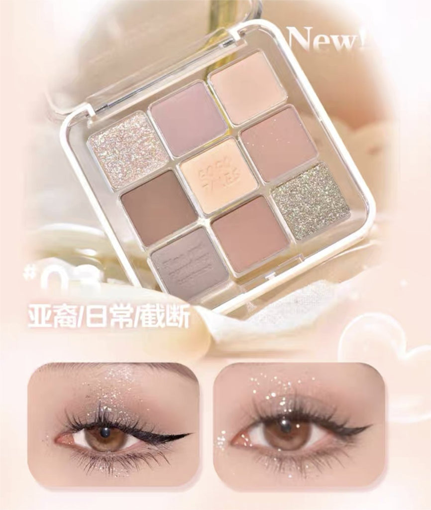 GOGOTALES Lovely Dream Diary Nine Colors Eyeshadow Platte - GOGOTALES眼影