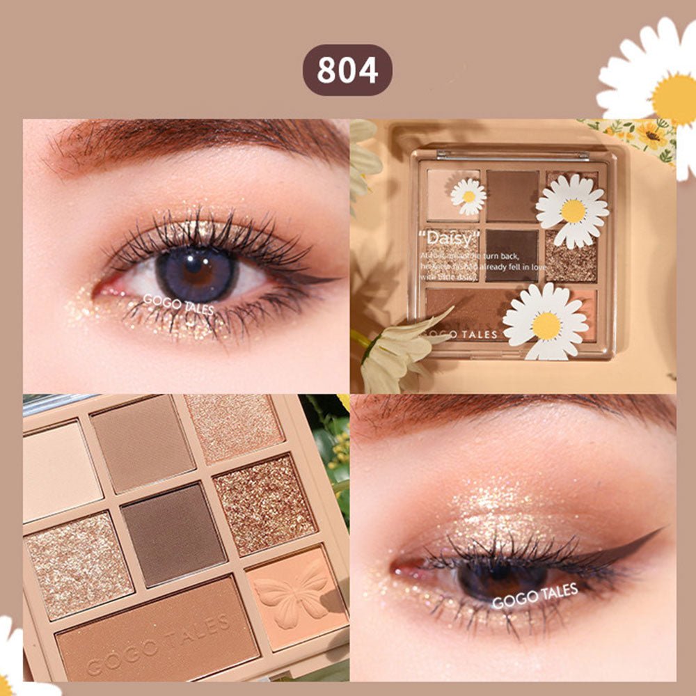 GOGOTALES Matte Glitter Portable Eyeshadow - GOGOTALES眼影