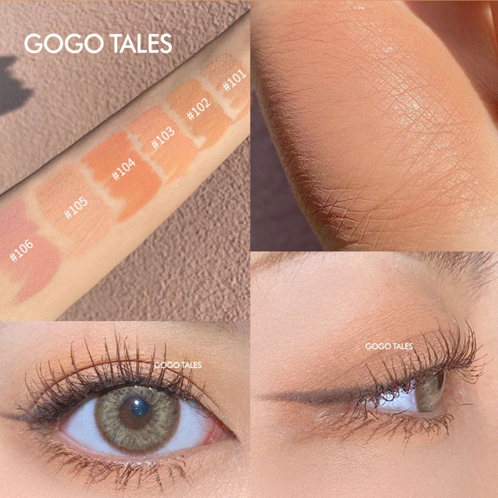 GOGOTALES Matte Monochrome Portable Eye Shadow Liquid - GOGOTALES眼影