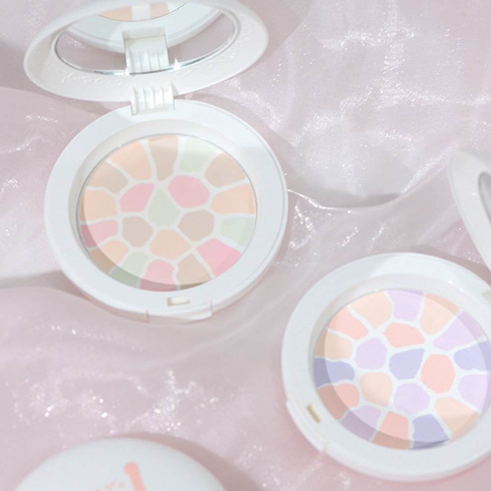 GOGOTALES Multicolored Petal Powder Light Fix Makeup - GOGOTALES粉底/遮瑕膏