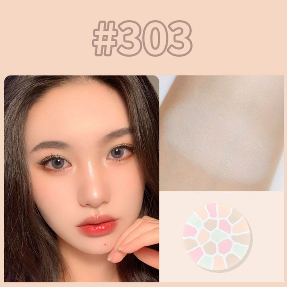 GOGOTALES Multicolored Petal Powder Light Fix Makeup - GOGOTALES粉底/遮瑕膏