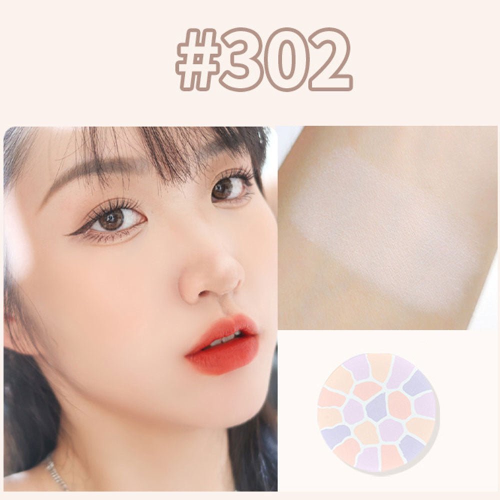 GOGOTALES Multicolored Petal Powder Light Fix Makeup - GOGOTALES粉底/遮瑕膏