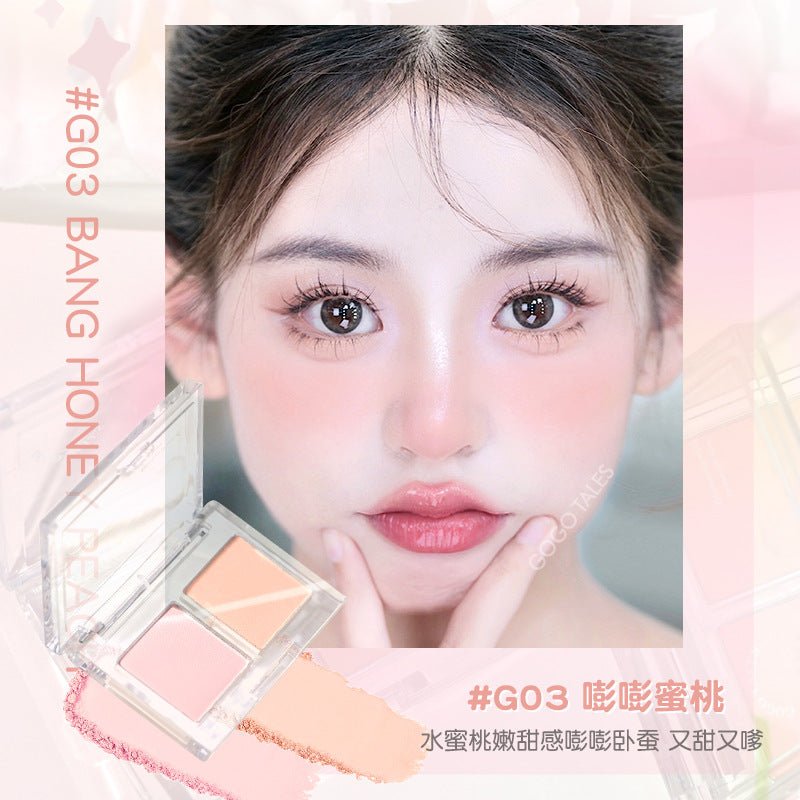 GOGOTALES Natural Bang Bang Aegyo - sal Powder Palette - GOGOTALES卧蚕粉