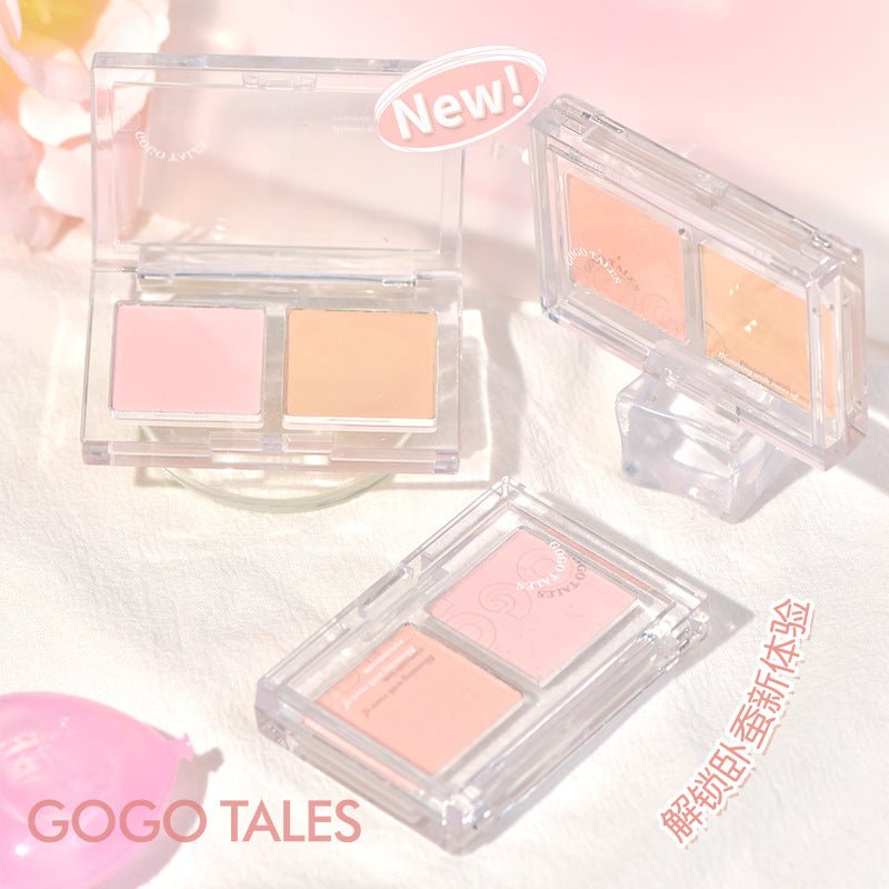 GOGOTALES Natural Bang Bang Aegyo - sal Powder Palette - GOGOTALES卧蚕粉