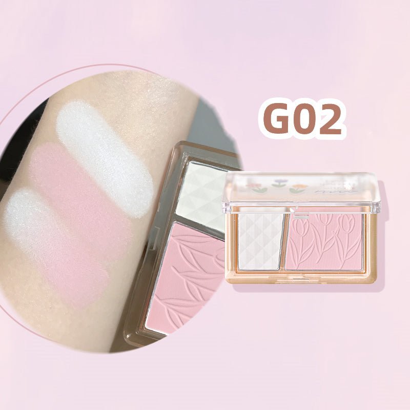 GOGOTALES Picks Up Light Highlight Blush Palette - GOGOTALES腮红