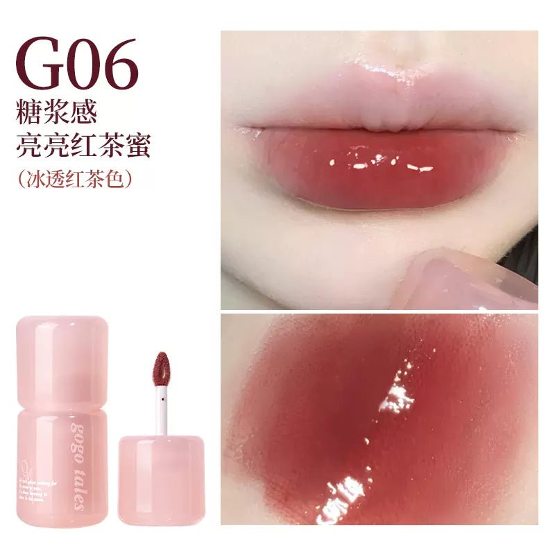 Gogotales Pink Glaze Essence Lip Gloss - GOGOTALES唇釉