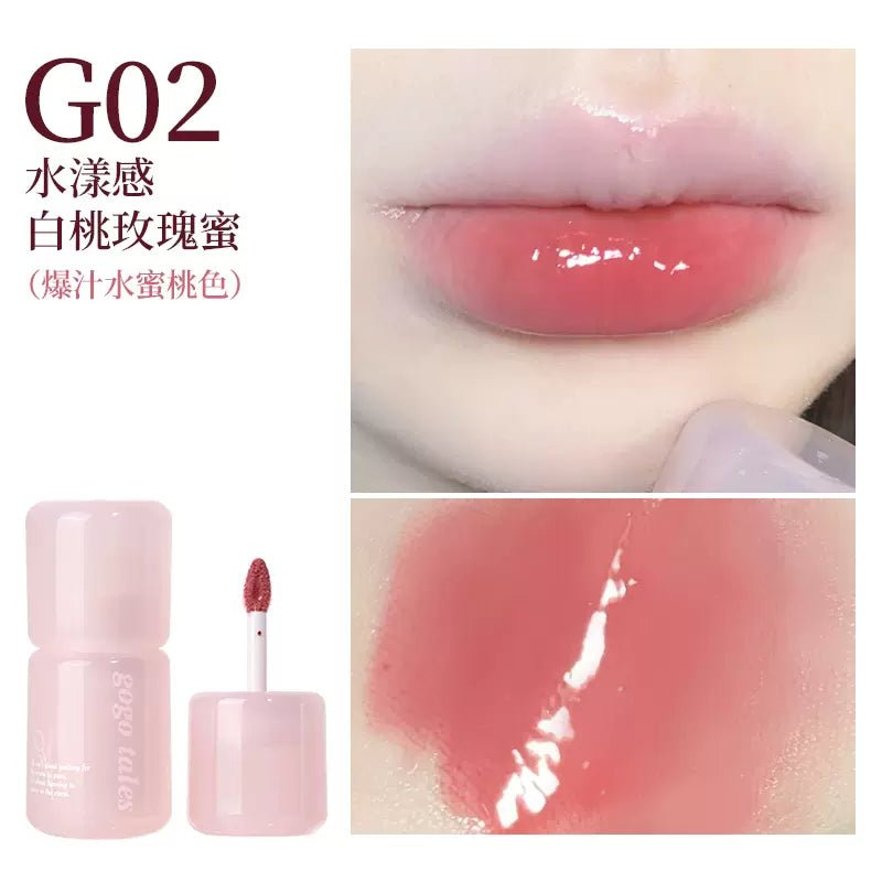 Gogotales Pink Glaze Essence Lip Gloss - GOGOTALES唇釉