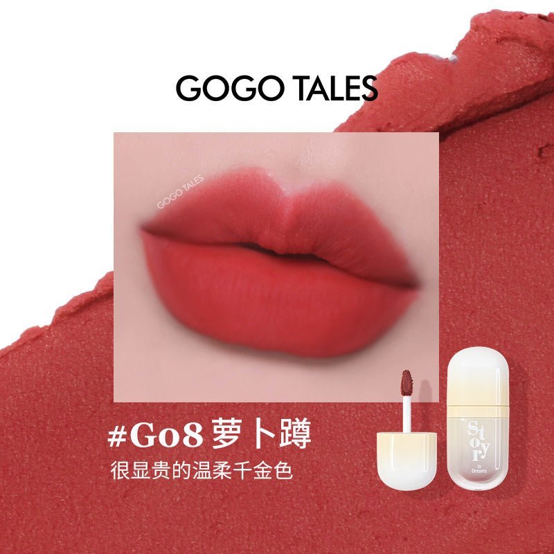 GOGOTALES Pink Veil Out of Focus Lip Gloss for a Soft, Blurred Finish - GOGOTALES唇釉