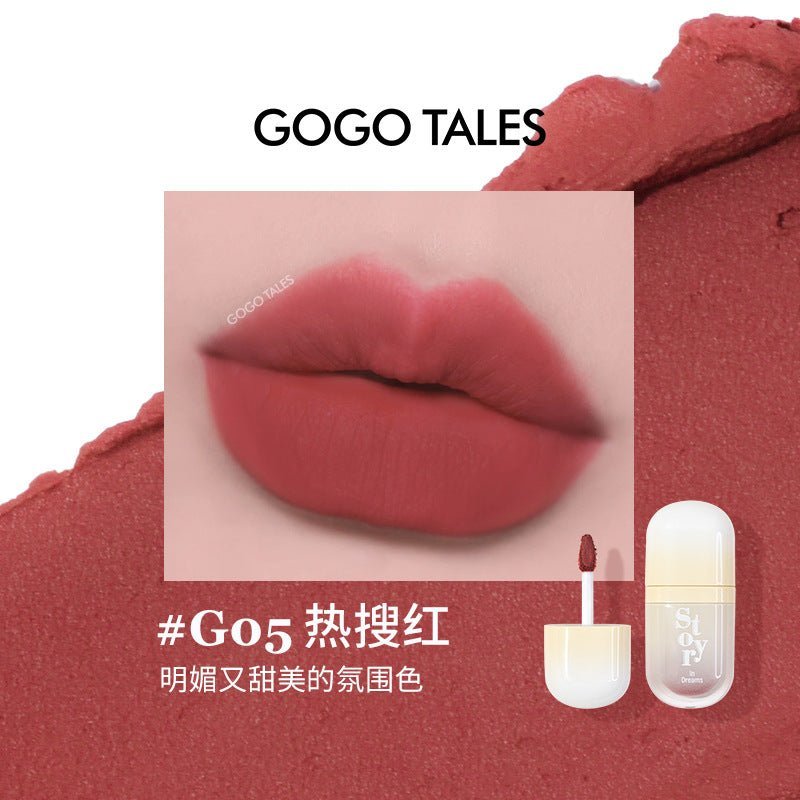 GOGOTALES Pink Veil Out of Focus Lip Gloss for a Soft, Blurred Finish - GOGOTALES唇釉