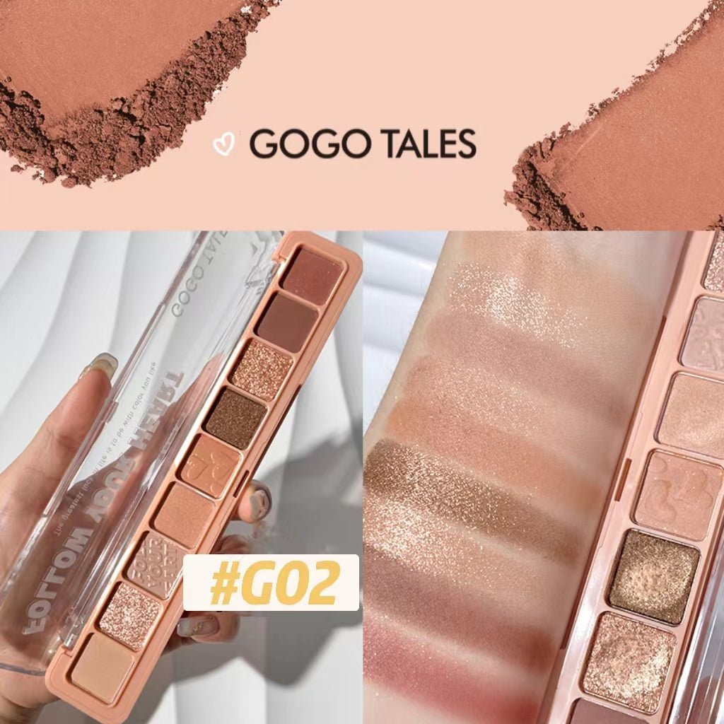 GOGOTALES Powder Mist Ruler Eyeshadow Palette - GOGOTALES眼影