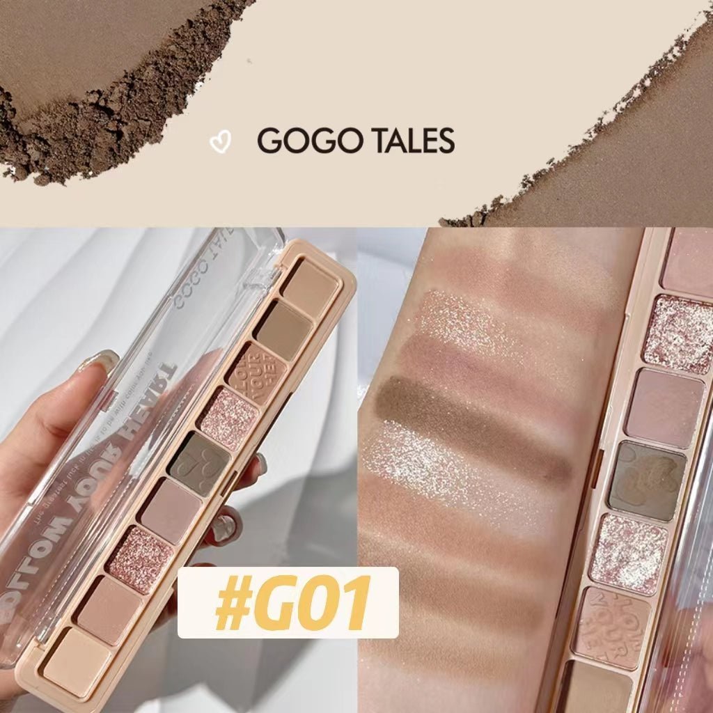 GOGOTALES Powder Mist Ruler Eyeshadow Palette - GOGOTALES眼影