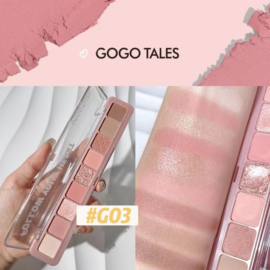 GOGOTALES Powder Mist Ruler Eyeshadow Palette - GOGOTALES眼影