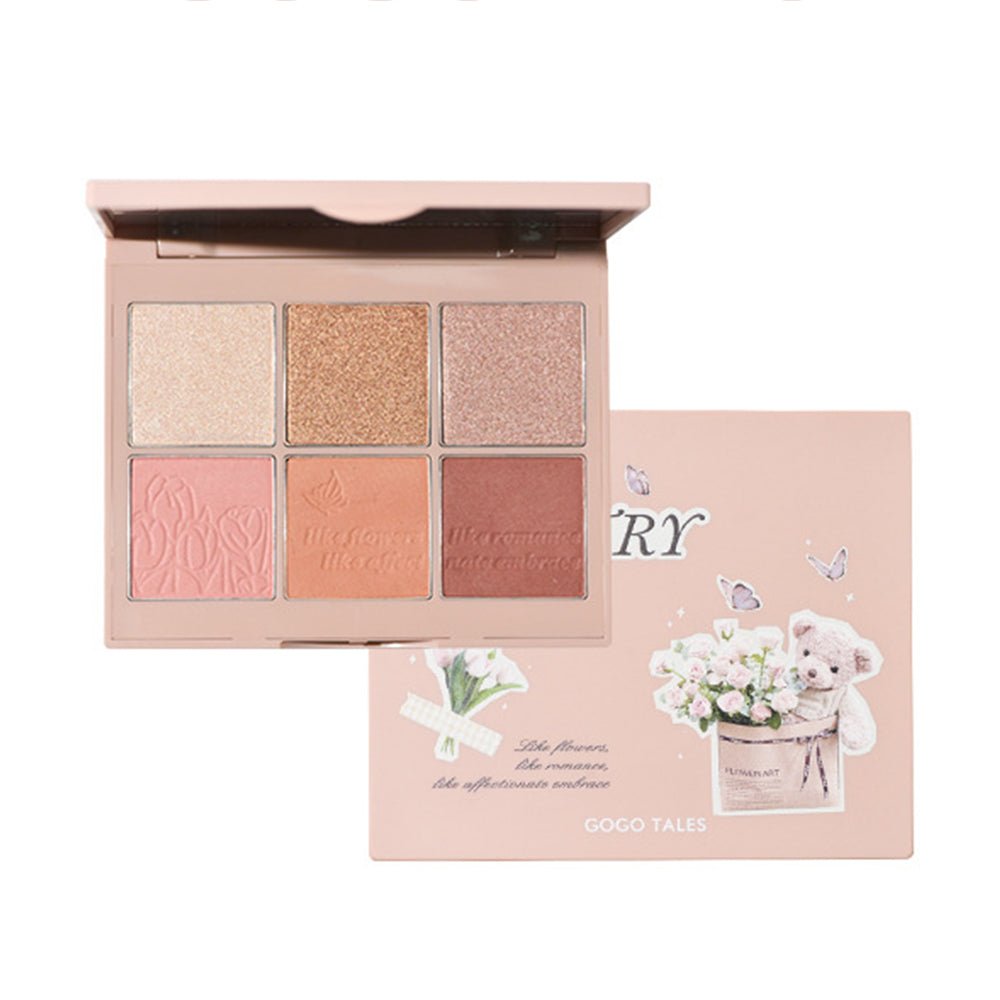 GOGOTALES Six - color Blush & Eyeshadow - GOGOTALES眼影