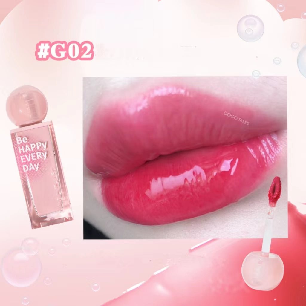 GOGOTALES Small Ice Ball Mirror Water Gloss Lip Glaze - GOGOTALES口红