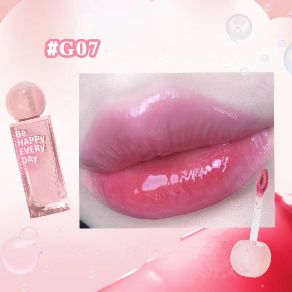 GOGOTALES Small Ice Ball Mirror Water Gloss Lip Glaze - GOGOTALES口红