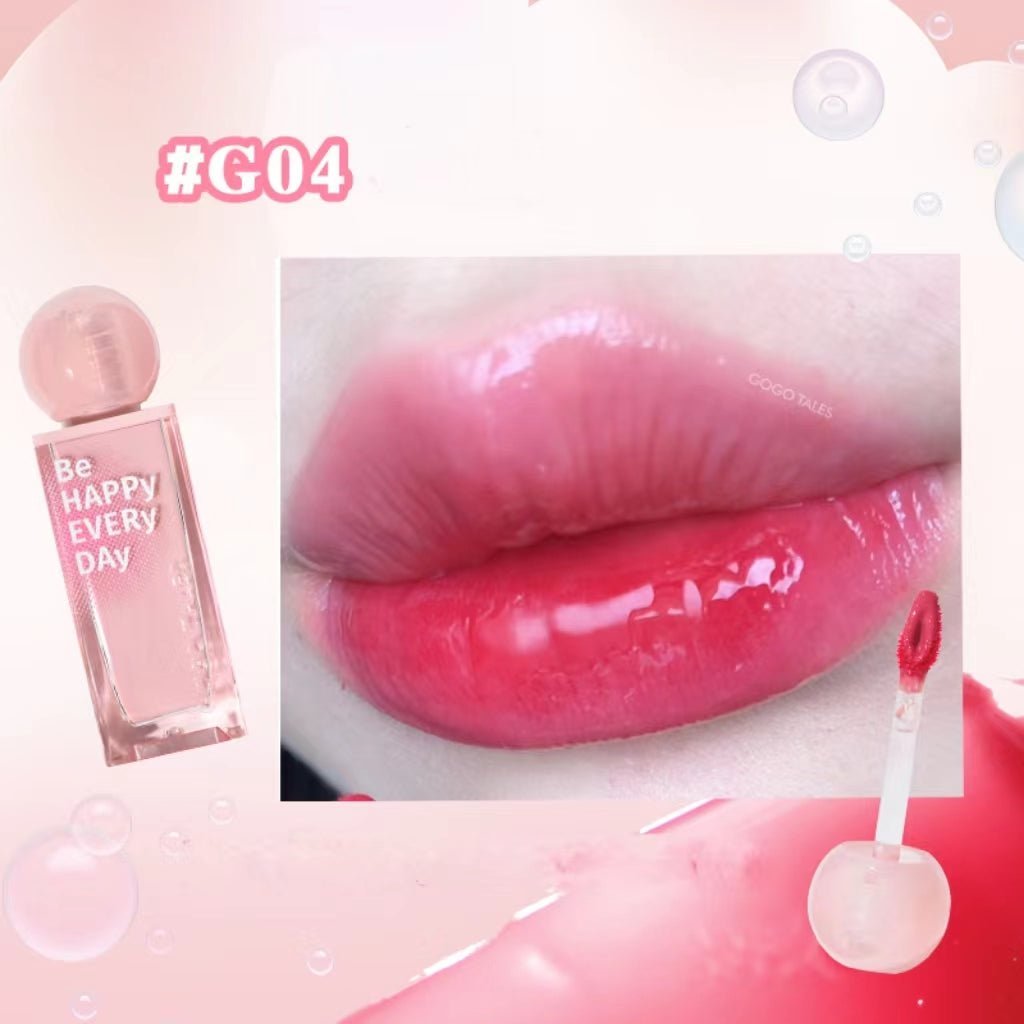 GOGOTALES Small Ice Ball Mirror Water Gloss Lip Glaze - GOGOTALES口红