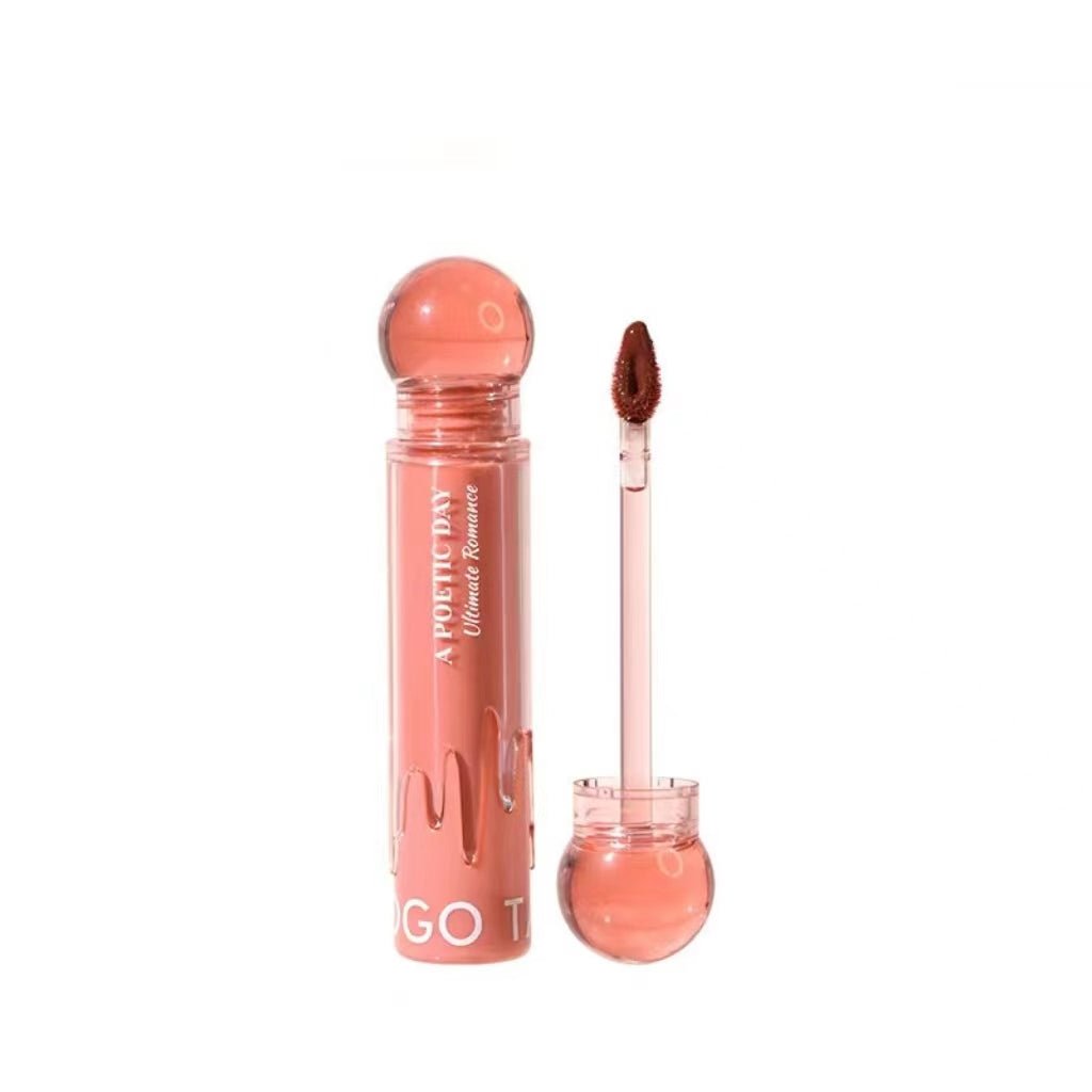 GOGOTALES Small Pink Ball Water Gloss Mirror Lip Glaze - GOGOTALES口红